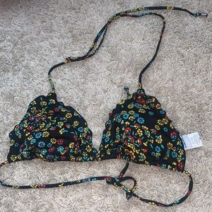 billabong bikini tie top